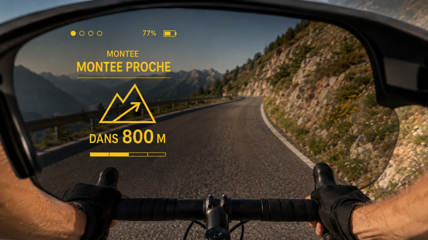 Montée — HUD AI-Training sur lunettes ENGO 3