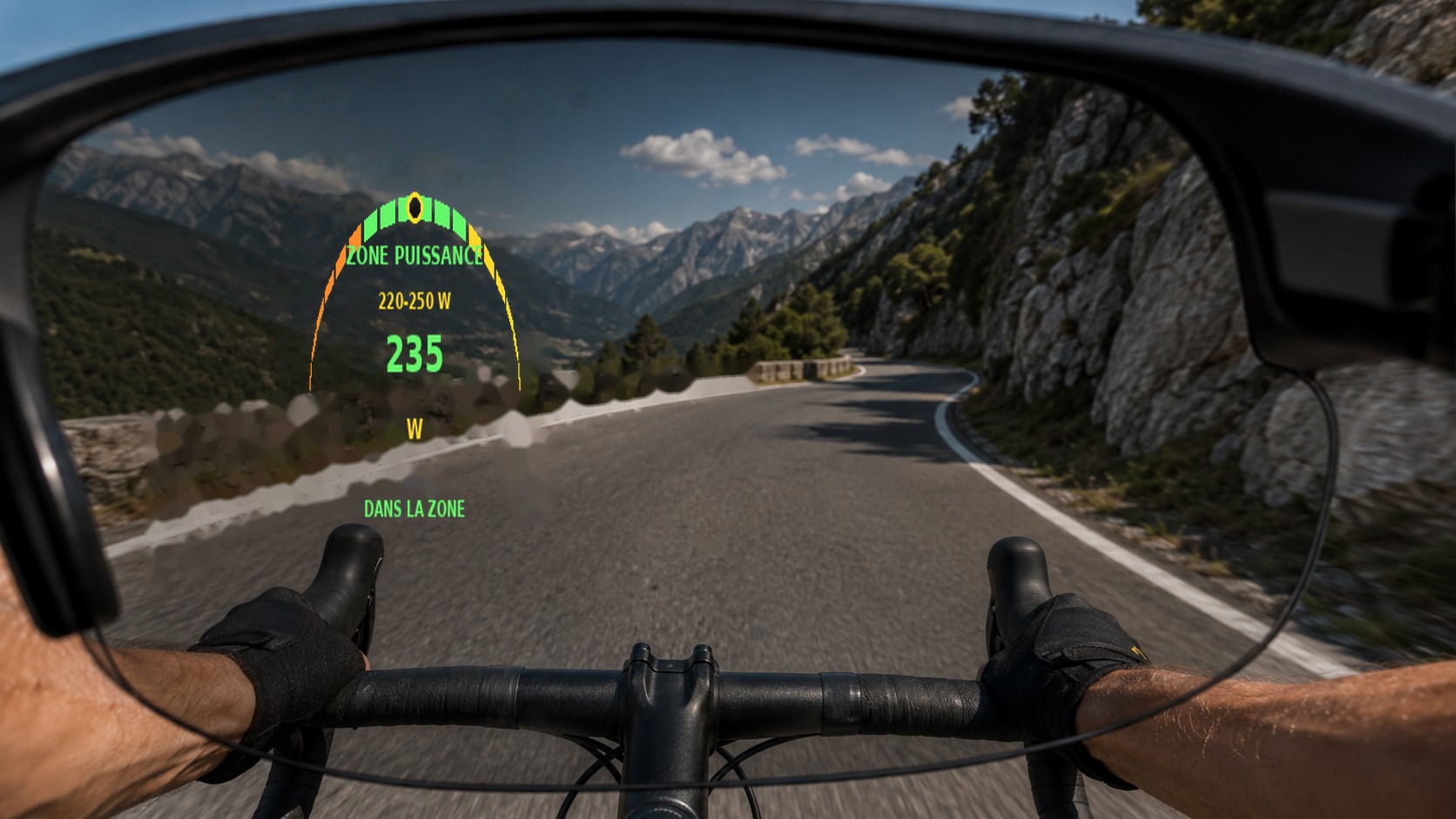 Puissance dans la cible — HUD AI-Training sur lunettes ENGO 3